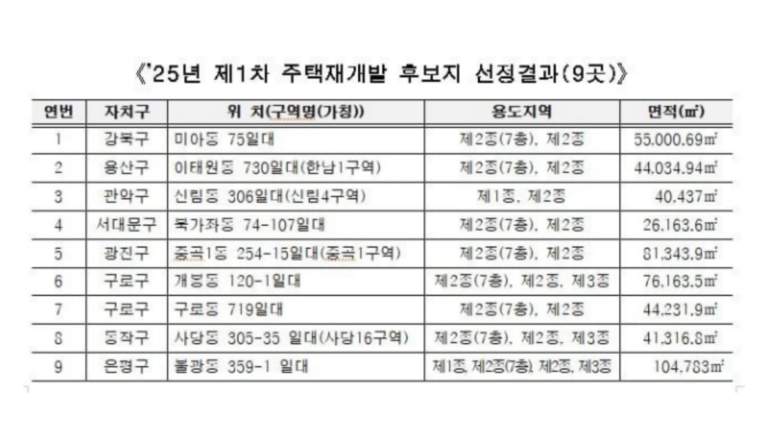 서울시 신속통합기획 재개발