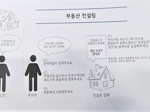 무자본 갭 투기 사기