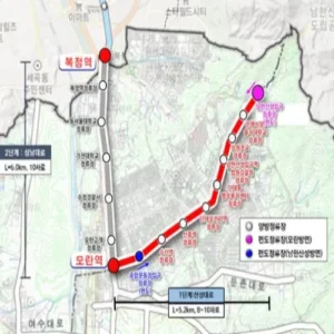 성남-복정 광역 BRT 1단계 승인…내년 상반기 개통 목표