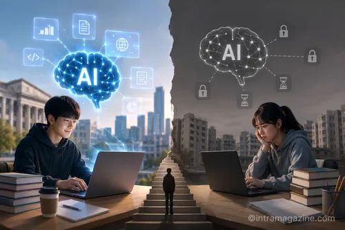 생성형 AI 활용이 대학 과제와 취업, 입시 경쟁력까지 좌우하면서 ‘AI 수저론’ 논란이 커지고 있다. 챗GPT·클로드 유료 모델 구독 비용 부담과 학생 간 AI 활용 격차 문제를 분석했다.