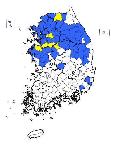 정부가 5월 가뭄 예·경보를 발표했다. 최근 6개월 전국 강수량은 평년의 77.3% 수준에 그쳤으며 수도권과 강원·충청·경상 일부 지역에서 기상가뭄이 이어지고 있다.