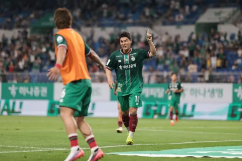 "빵 사러 온겨?" 대전 하나시티즌 강원에 3-0 완승, 주민규 3경기 연속골