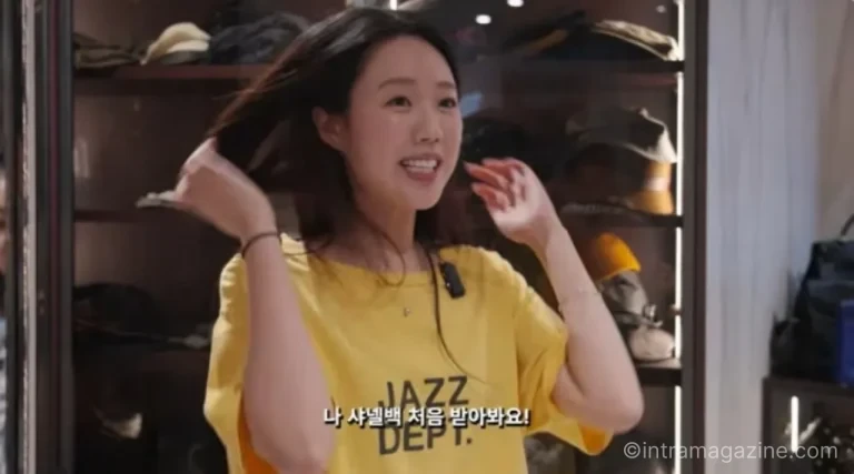 이혜영에게 명품 가방 선물을 받은 방송인 지예은