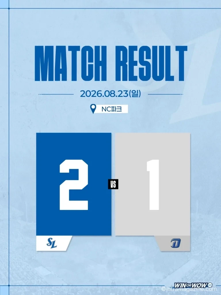 삼성 라이온즈 NC 다이노스