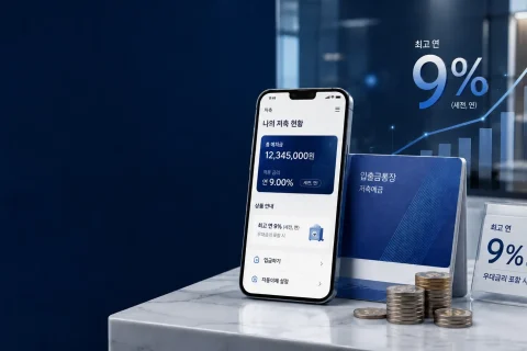 신한 적금 9단을 비롯해 높은 우대금리를 내건 적금 상품이 잇따라 등장하고 있다.(사진=생성형AI)