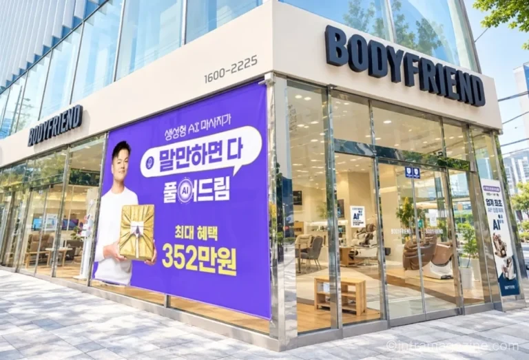 바디프랜드 추석 매출 52% 증가와 헬스케어로봇 판매