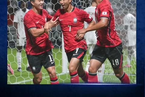 엄지성 해트트릭, 한국 카타르 4-1 완파…아시안게임 첫 경기 승리