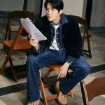 빈폴 FW 김선호 착장의 해링턴 재킷과 클래식 캐주얼 스타일