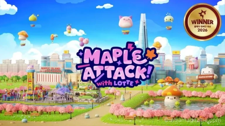 메이플스토리와 롯데그룹이 함께 진행한 메이플 어택 위드 롯데 캠페인