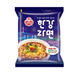 오뚜기 한강라면 봉지 제품 패키지 이미지