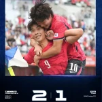 한국 중국 2대1 역전승과 배준호 아시안게임 준결승 결승골