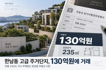 변우석 한남더힐 130억 매입…235㎡ 실거래가와 현금 매입 여부는?