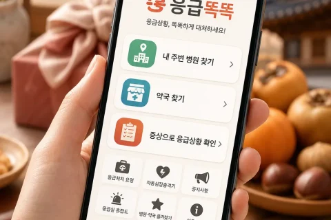 추석 연휴 갑자기 아플 때, 문 여는 병원·약국 찾는 가장 빠른 방법