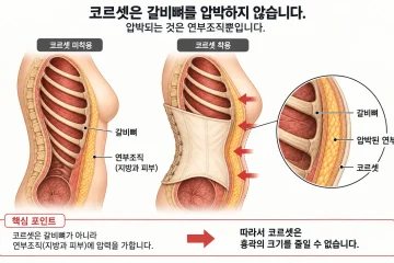 코르셋 흉곽 축소, 의학적 효과와 부작용의 진실