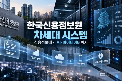 한국신용정보원 차세대 시스템, 10년 만의 금융정보 인프라 전환…AI·마이데이터까지 확장