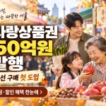 서울사랑상품권이 총 2650억원 규모로 발행되며, 고령자 전용 구매 물량도 처음 마련된다.(사진=생성형AI)