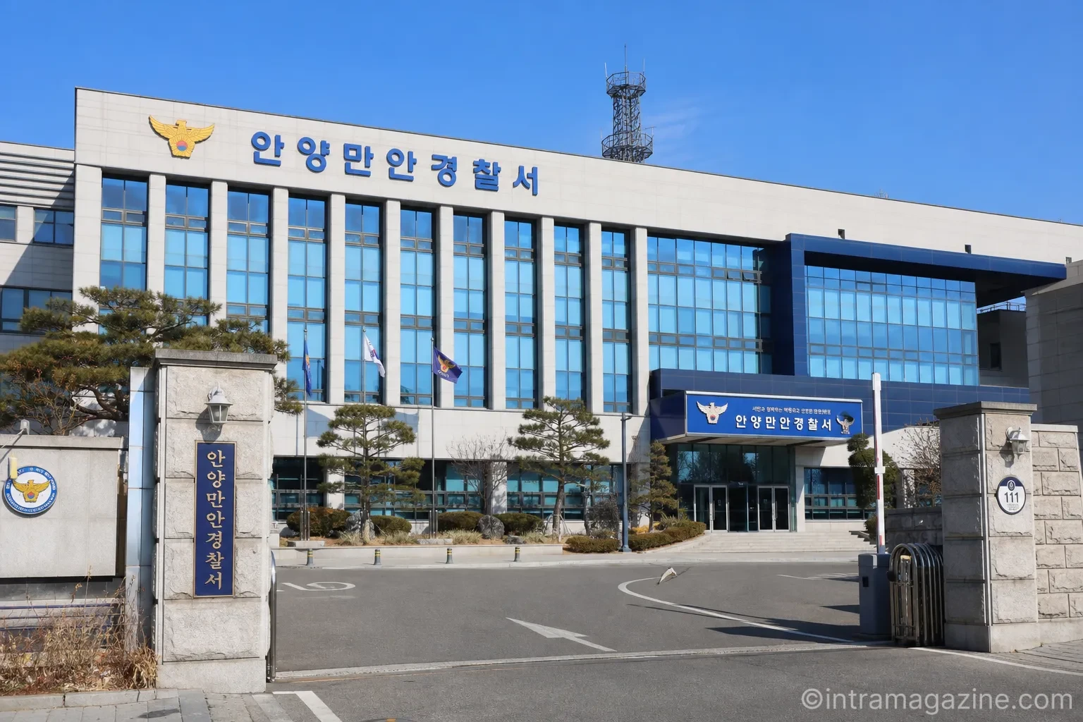 경기 안양만안경찰서 전경