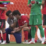 한국 중국 아시안게임 준결승 2대1 역전승 장면