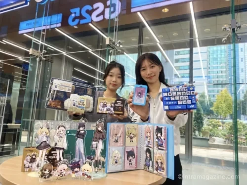 GS25 블루 아카이브 세 번째 협업 상품과 캐릭터 굿즈 이미지