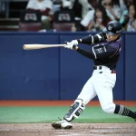 KBO 한 시즌 최다 204안타 기록을 삼성전에 세운 KT 위즈 최원준