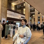 배우 유민이 김동률 콘서트를 관람한 뒤 공개한 근황 사진