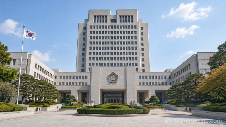 대법원 청사의 외관 전경