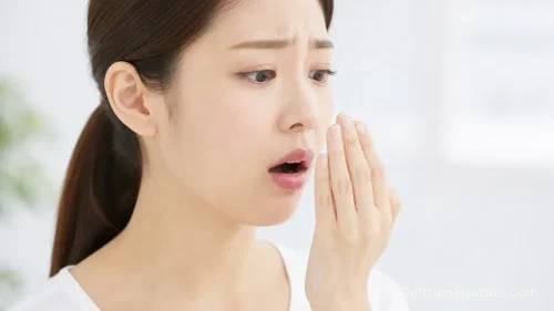 입 냄새 자가진단