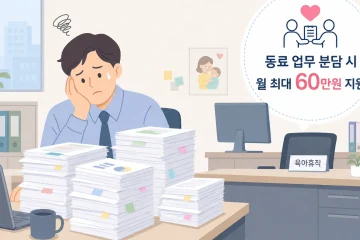 육아휴직 동료에 월 60만원 보상? '업무분담지원금' 집행률 19% 그친 이유