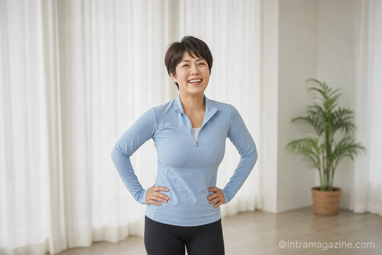 다이어트에 성공해 52.8kg 몸무게를 달성한 방송인 조혜련