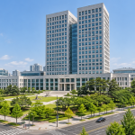 대전시 공무직 채용 원서접수가 진행되는 대전광역시청 청사 외관 전경