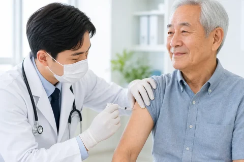 65세 이상 독감 예방접종 6일 시작, 75세부터 순차 진행…코로나19 동시 접종도 가능