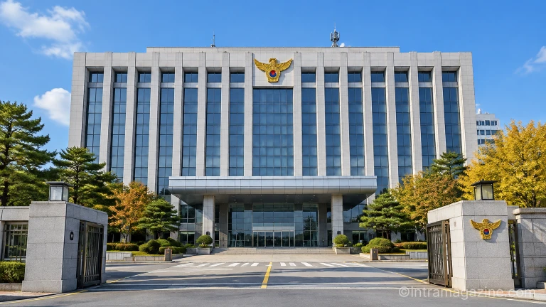 전북경찰청 청사 건물 외관