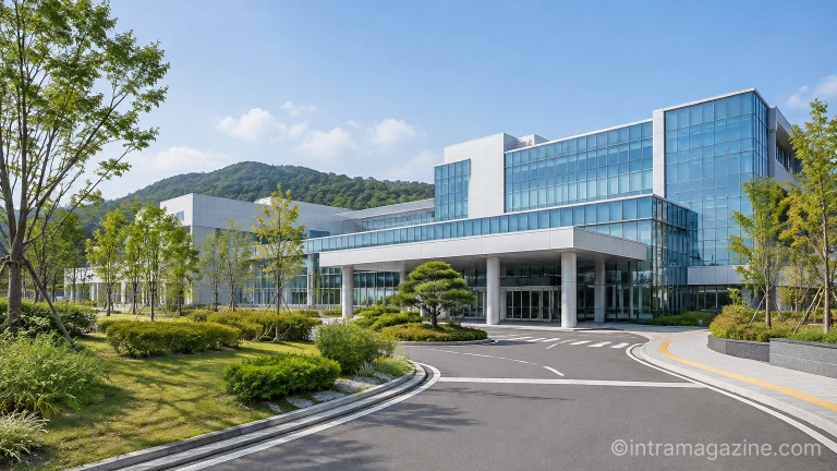 충북 음성에 위치한 국내 최초 소방 전문 의료기관 국립소방병원 전경