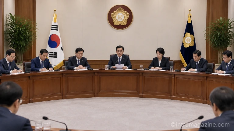 국회 최고위원회의실에 참석한 지도부 인사들의 전경