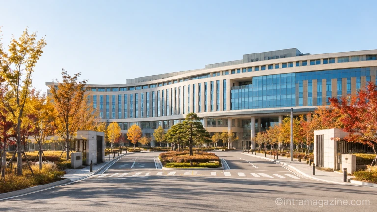 정부세종청사 국세청 본청 건물 전경