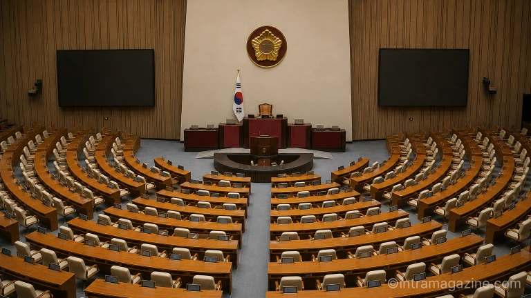 대한민국 국회 본회의장 전경
