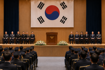 경찰의 날 기념식 거행, AI로 되살린 순직 경찰영웅의 헌신