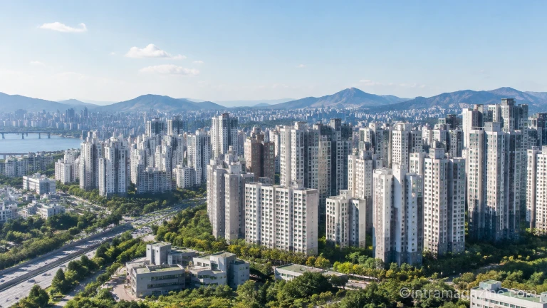 수도권 일대 아파트 단지 전경