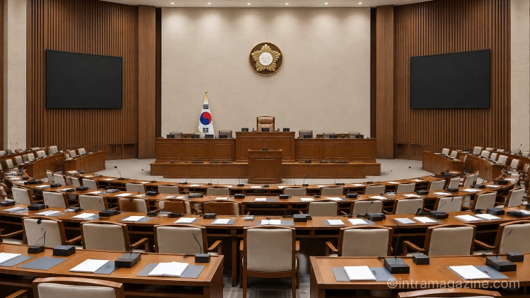 공직자 감찰 제도 정상화와 공정 권력 감시를 논의하는 국회 회의장 내부 전경