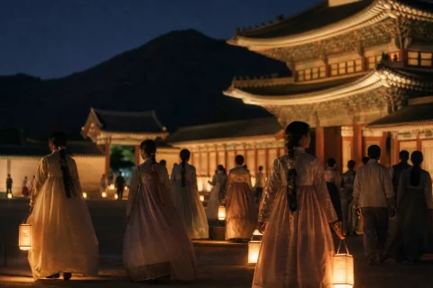 설화수 문화 후원, 가을밤 경복궁 밝힌 3600개의 초롱
