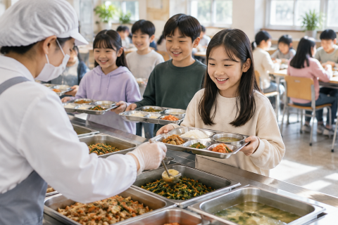 전통식품 인증품 급식 시범 운영, 초등생 만족도 91.4% 기록