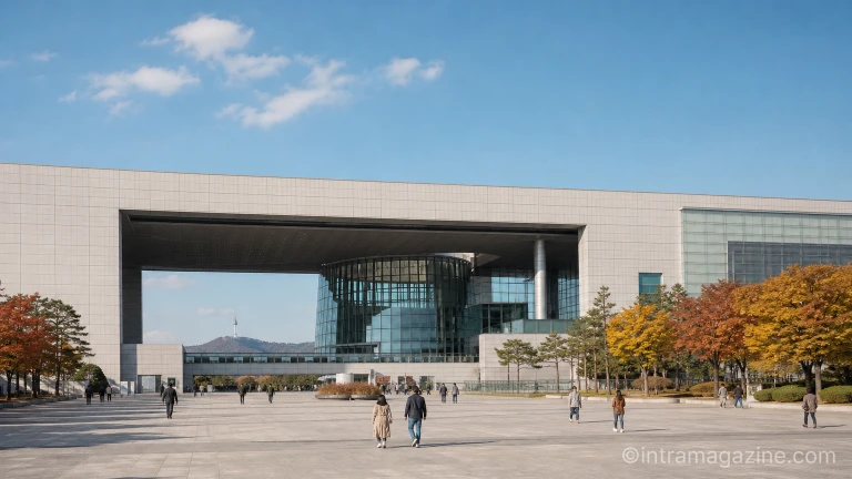이해충돌 논란이 제기된 국립중앙박물관의 외부 전경