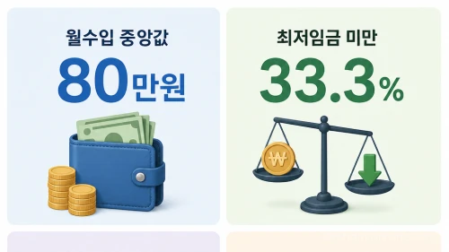 청년 프리랜서 월수입, 계약서, 부당대우 관련 핵심 통계 인포그래픽